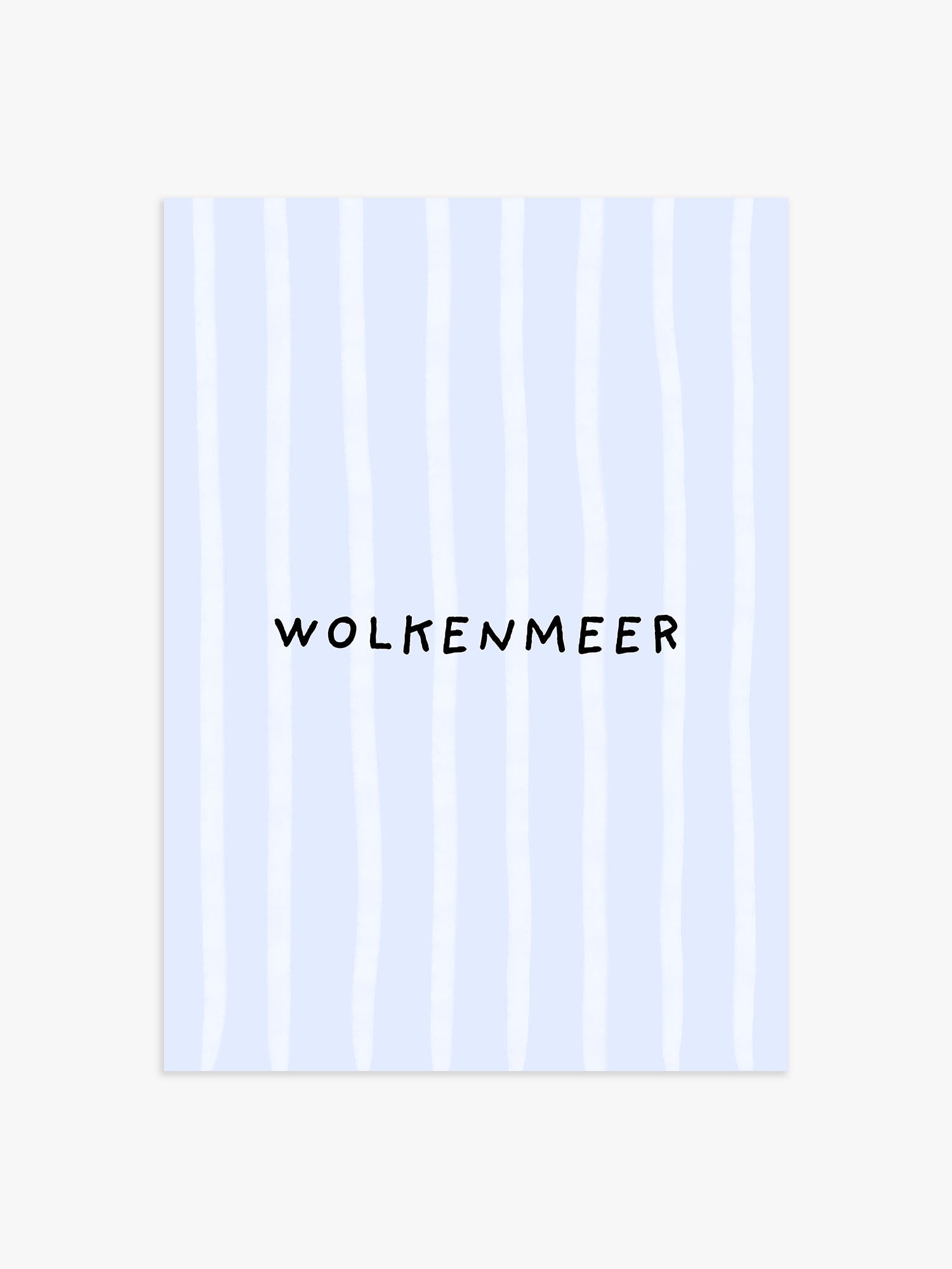 Wolkenmeer Poster