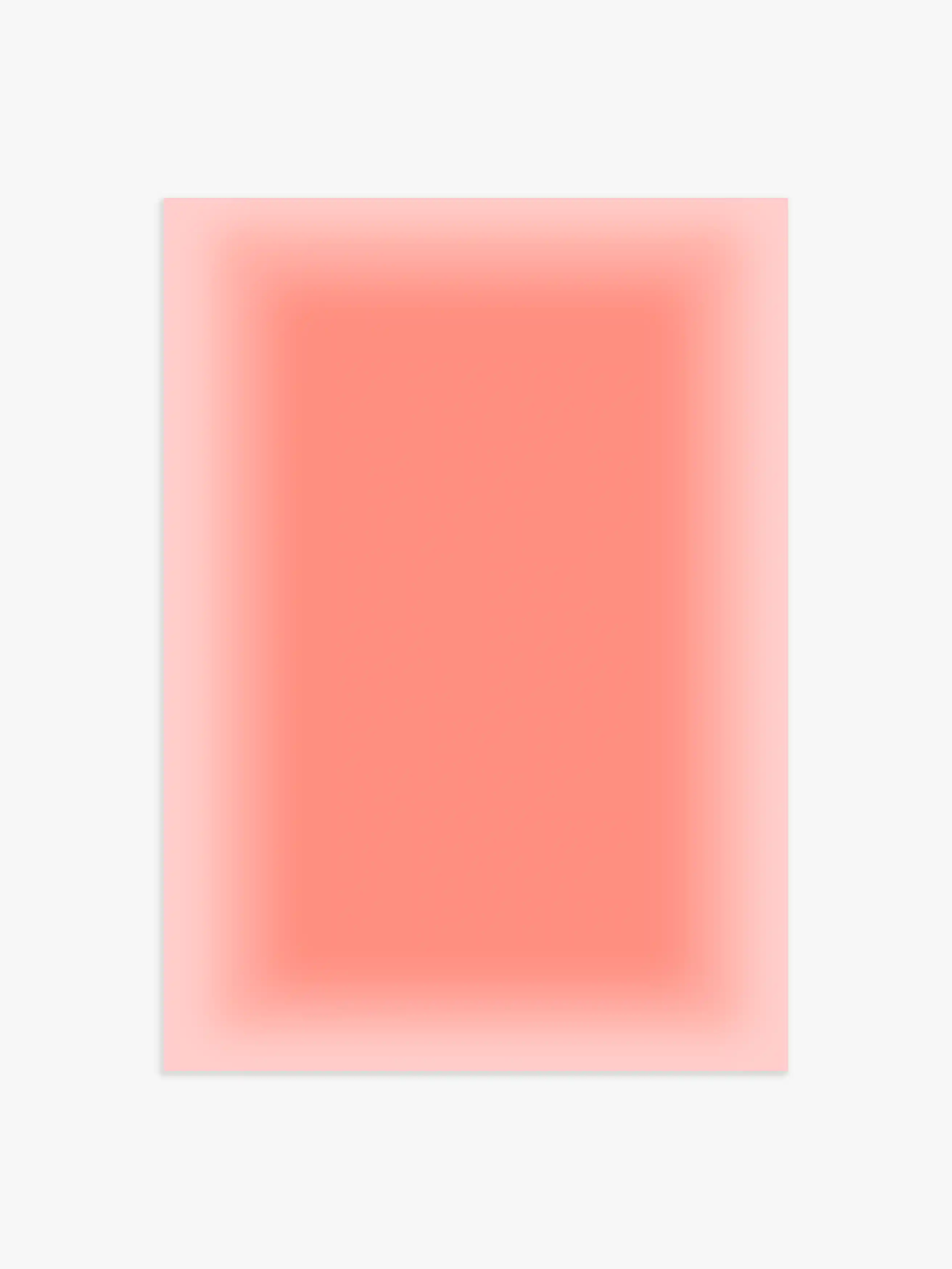 Aura Poster in Apricot