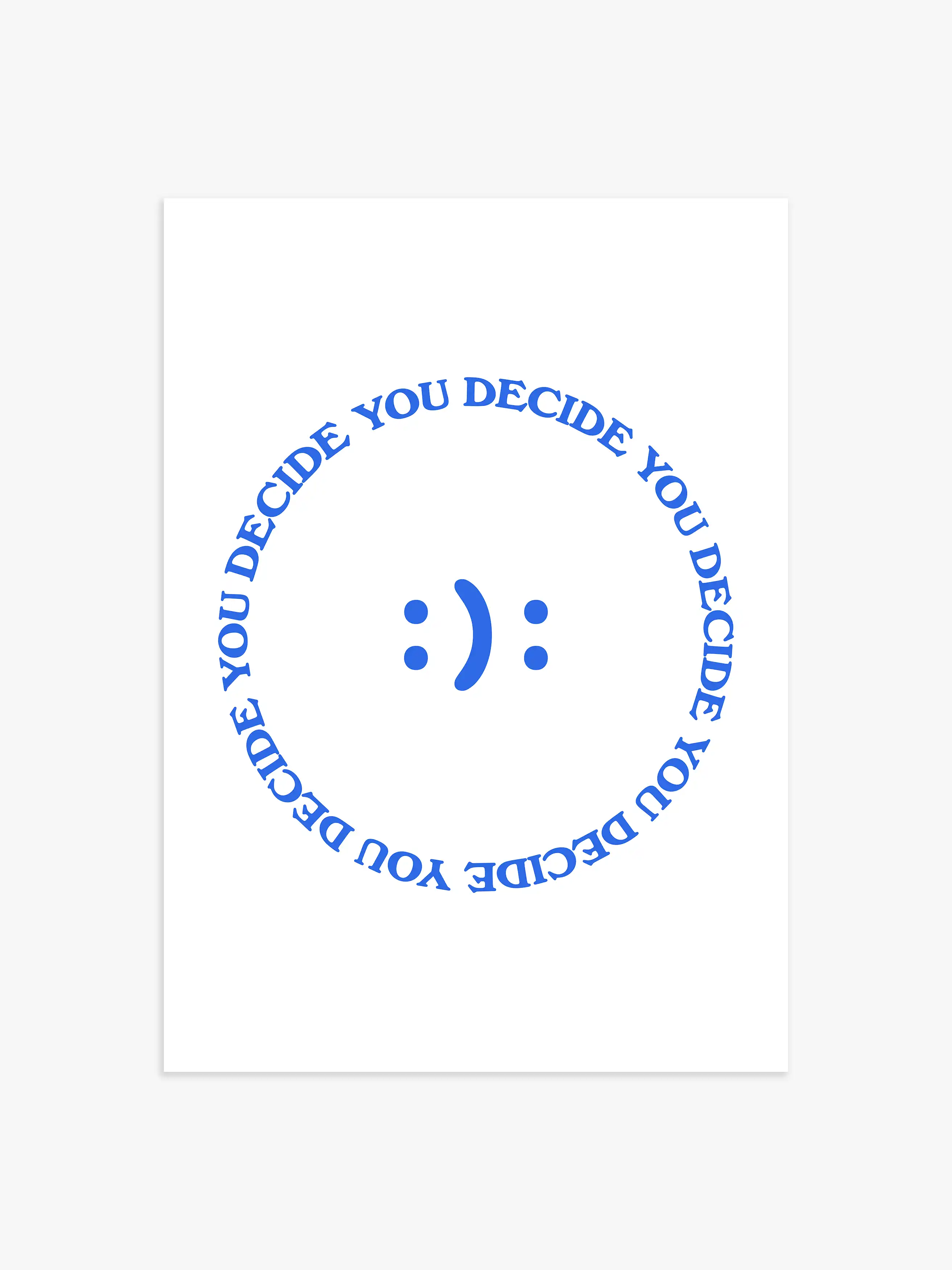 You Decide Poster