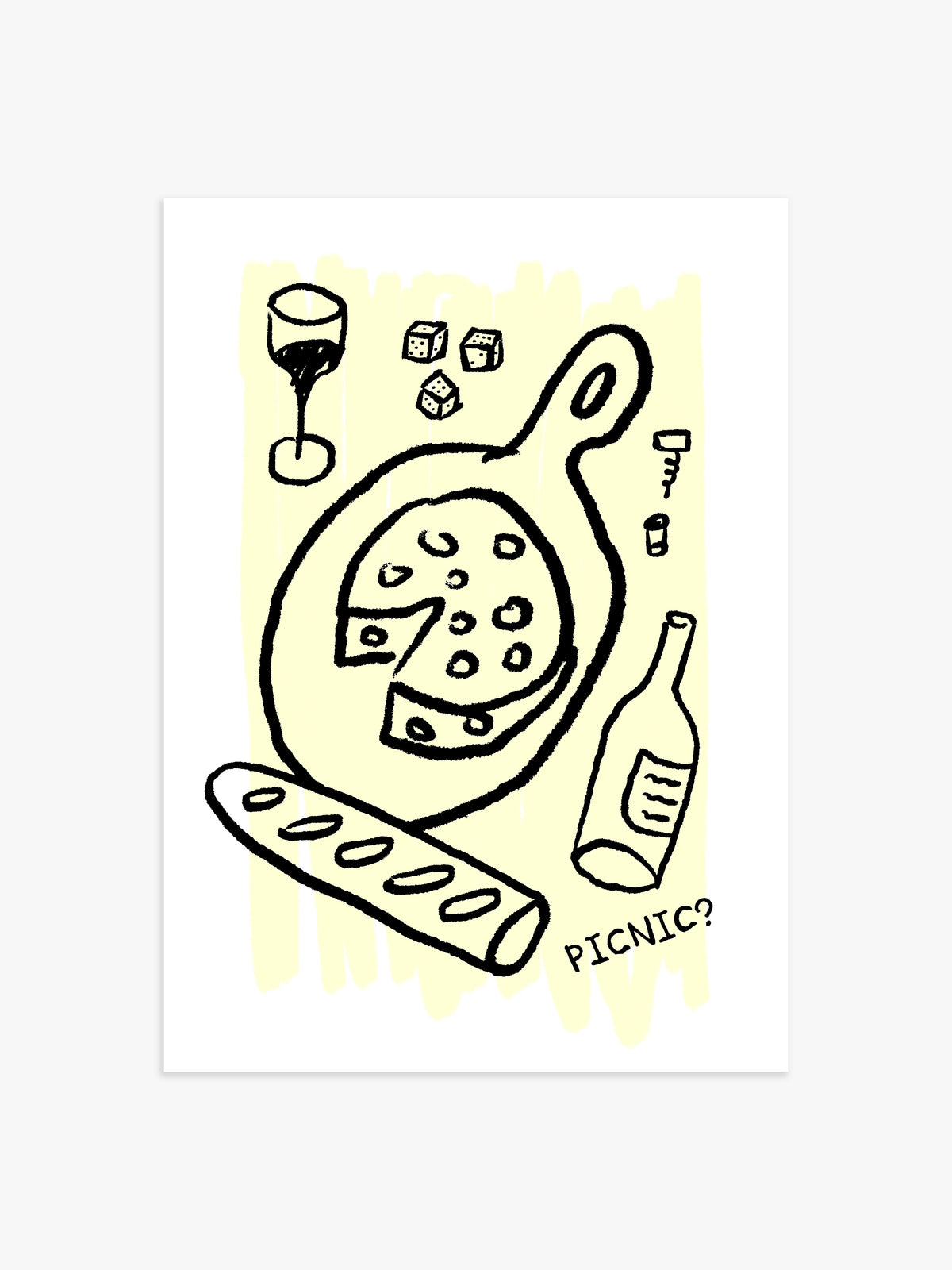 Picnic Poster - 70x100 cm