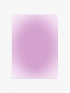 Aura Poster in Flieder mit pastellfarbenem Farbverlauf und Helllila Tönen – modernes Wandbild