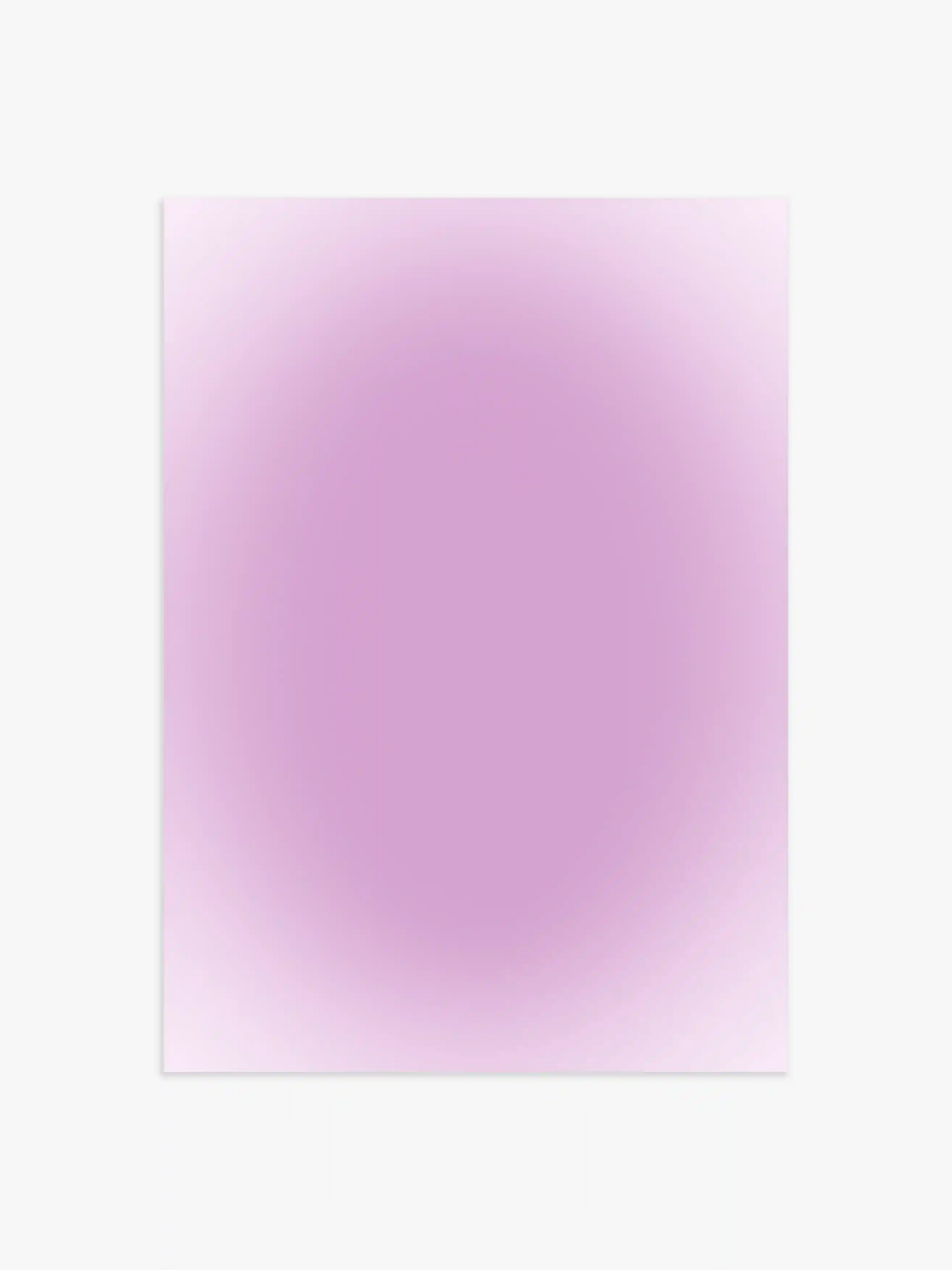 Aura Poster in Flieder mit pastellfarbenem Farbverlauf und Helllila Tönen – modernes Wandbild