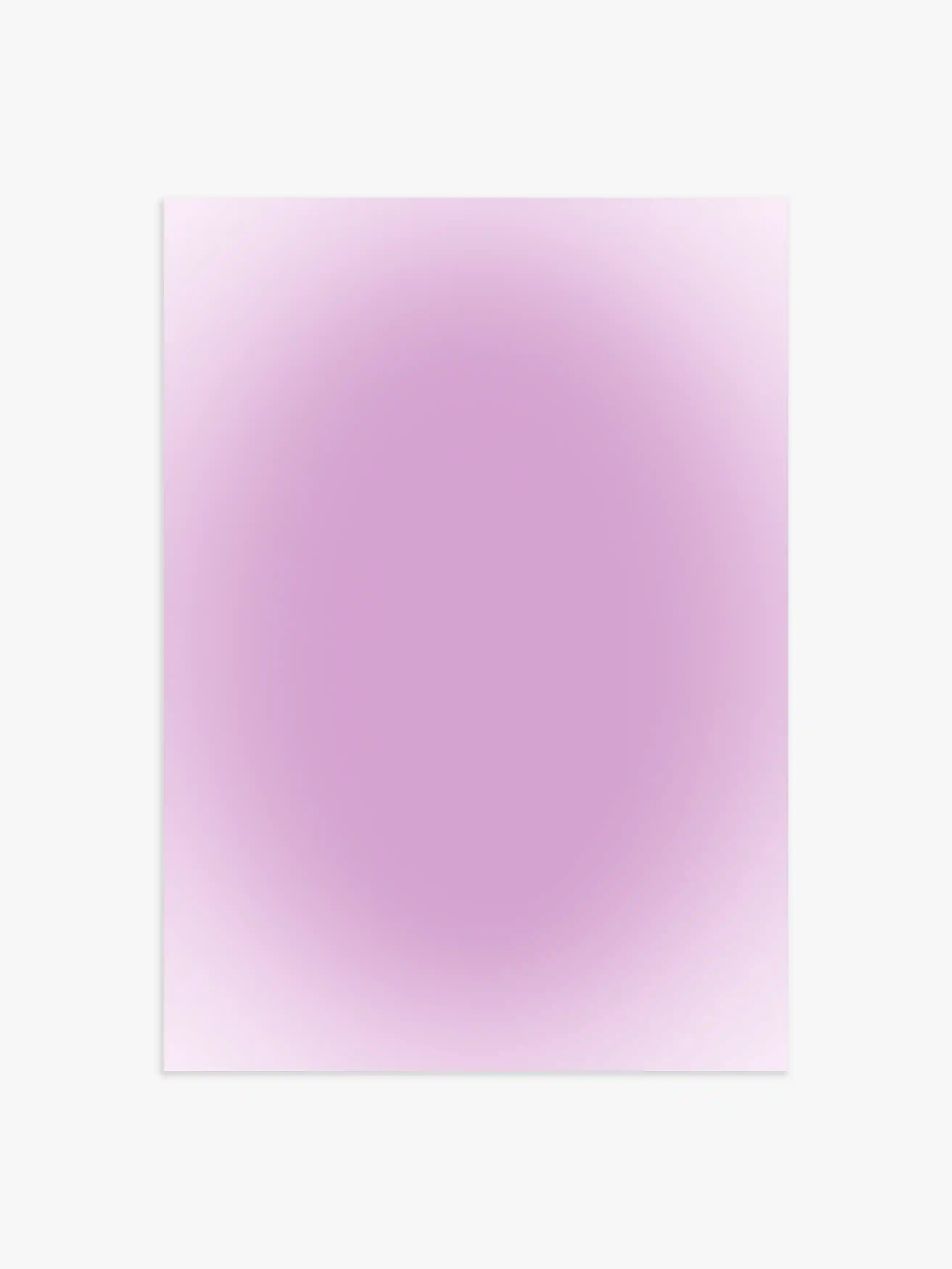 Aura Poster in Flieder mit pastellfarbenem Farbverlauf und Helllila Tönen – modernes Wandbild