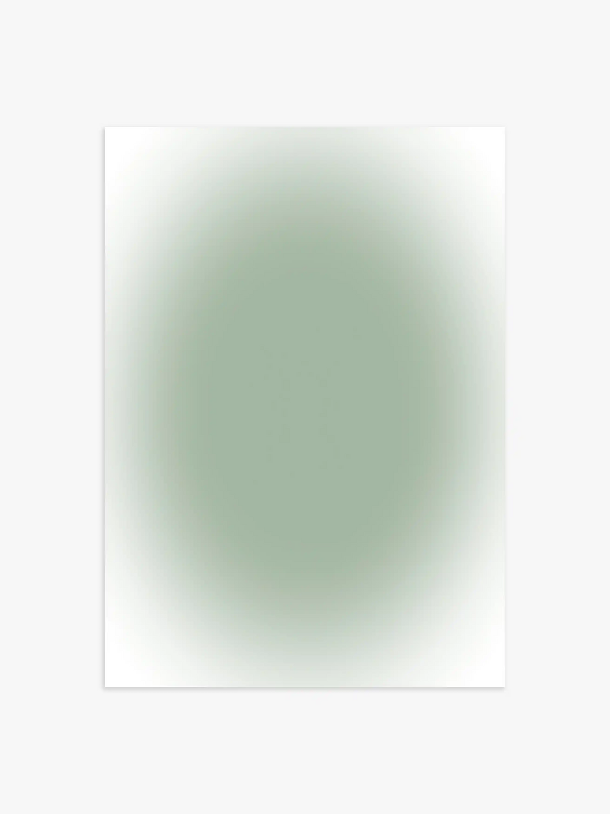 Aura Poster in Salbeigrün - 21x30 cm