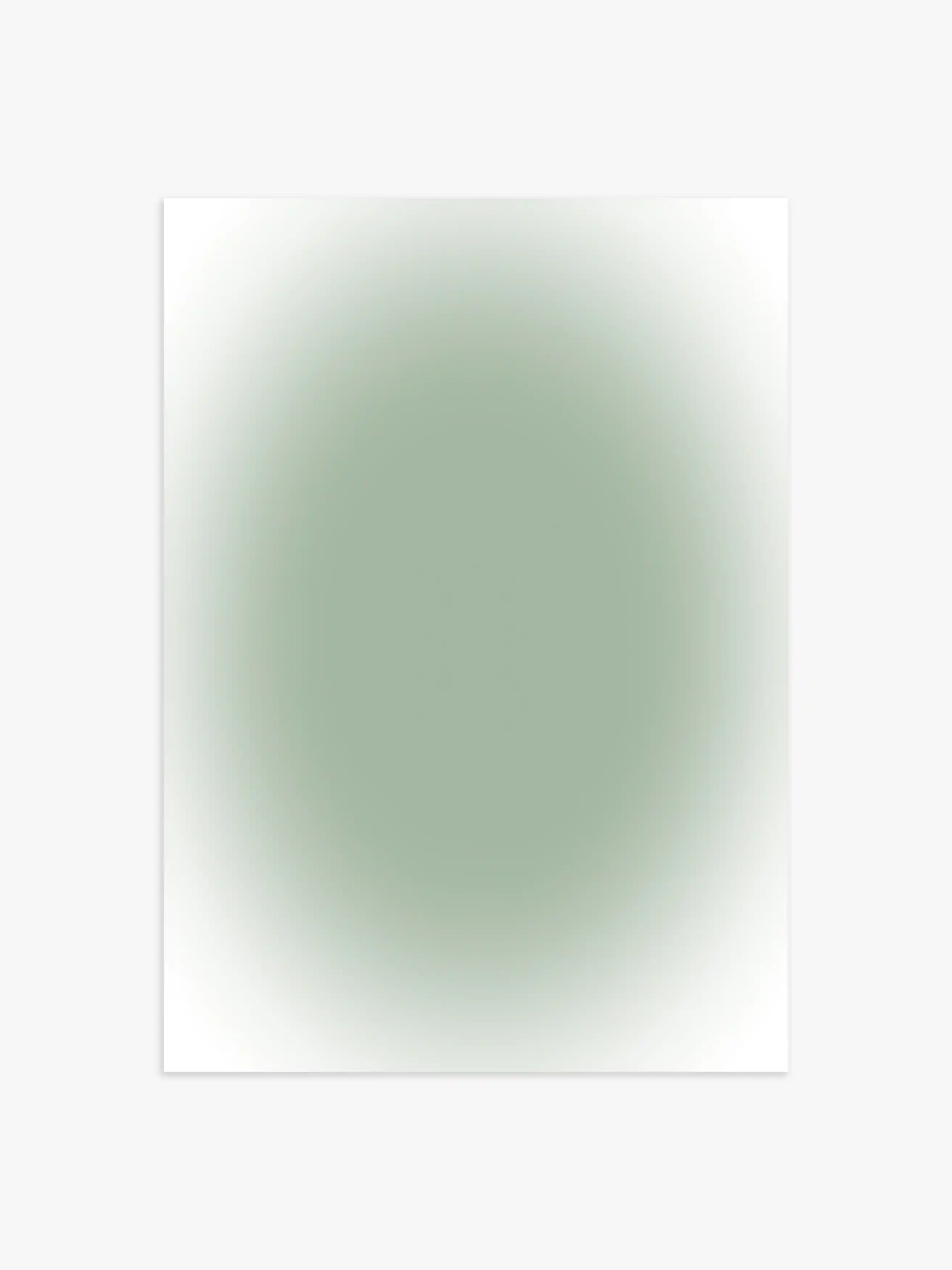 Aura Poster in Salbeigrün