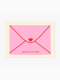 Herzallerliebst Brief Poster
