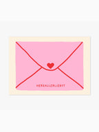 Herzallerliebst Brief Poster