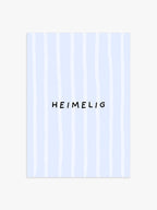 Heimelig Poster in Babyblau