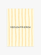 Seelenfrieden Poster in Gelb