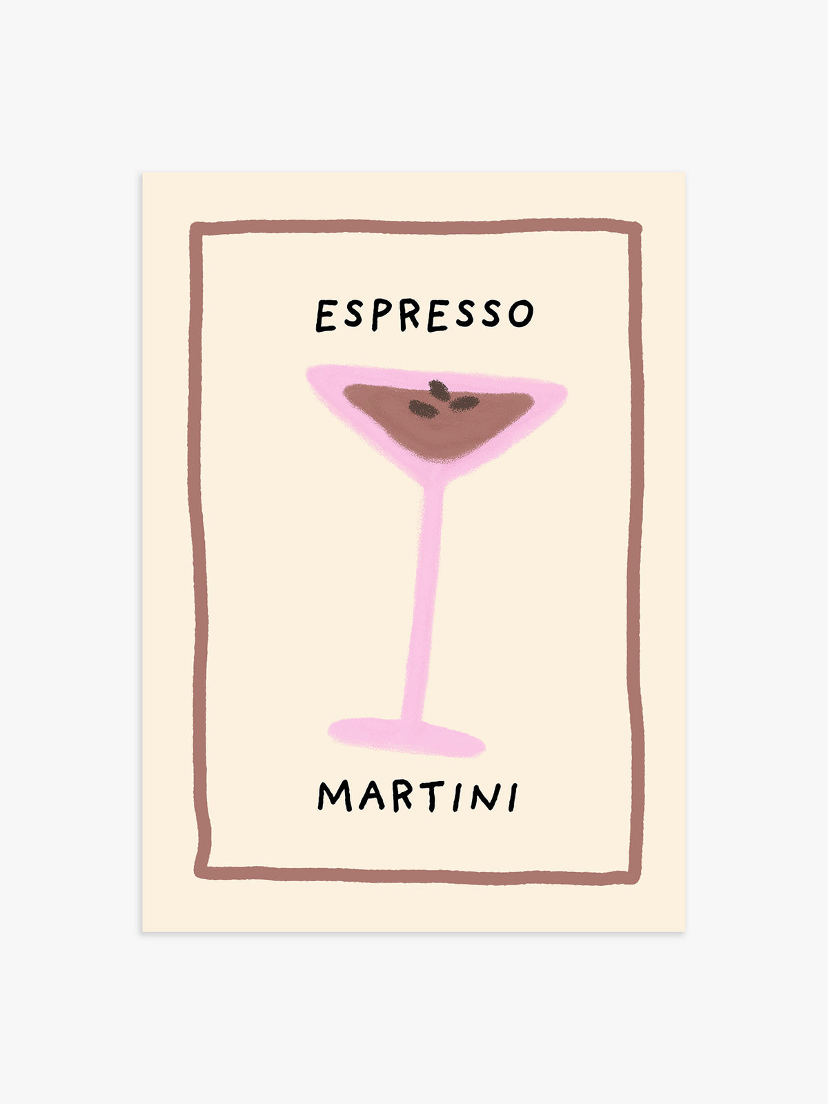 Espresso Martini Poster - 60x90 cm