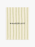 Wanderlust Poster in Grün