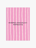 Marmeladenglasmomente Poster in Rosa