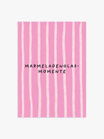 Marmeladenglasmomente Poster in Rosa