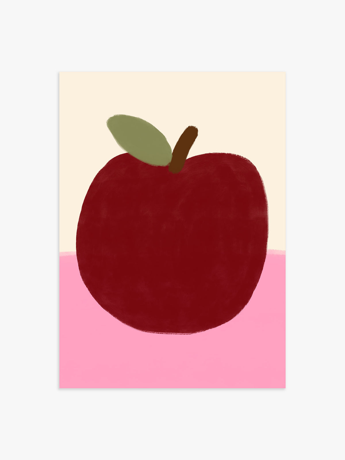 Apfel Poster - 50x70 cm