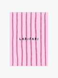 Larifari Poster in Rosa-Beerig