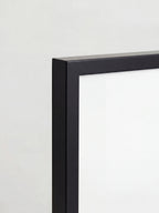 Bilderrahmen aus Eichenholz Schwarz