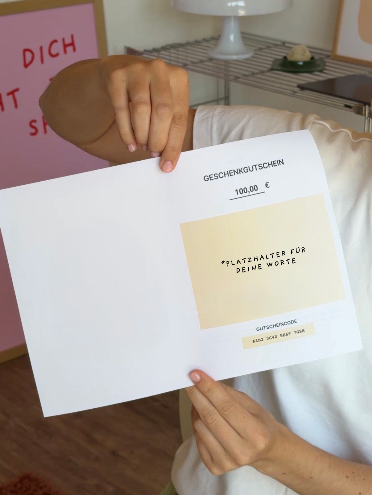 E-Geschenkgutschein