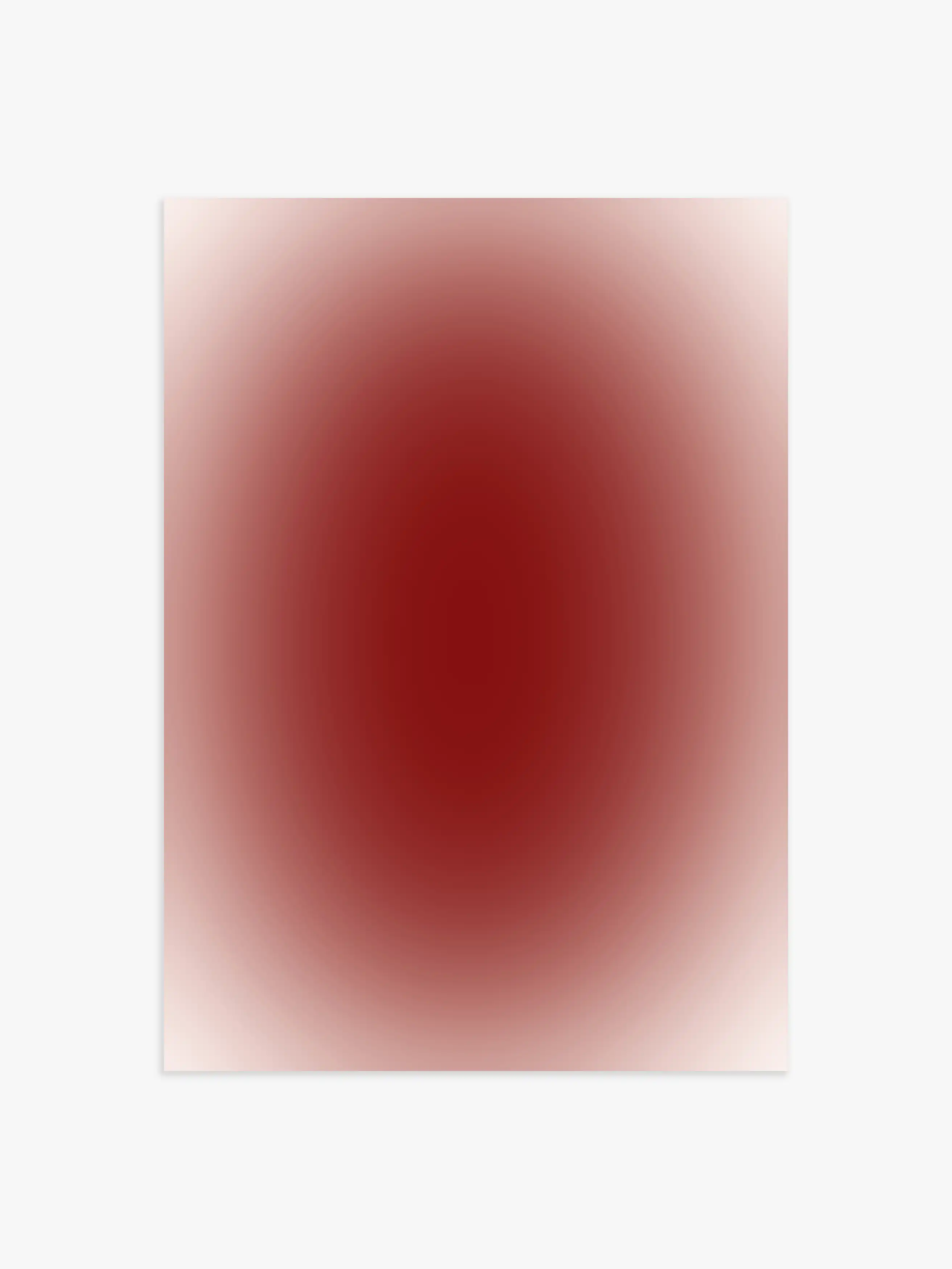 Aura Poster in Bordeaux-Rot