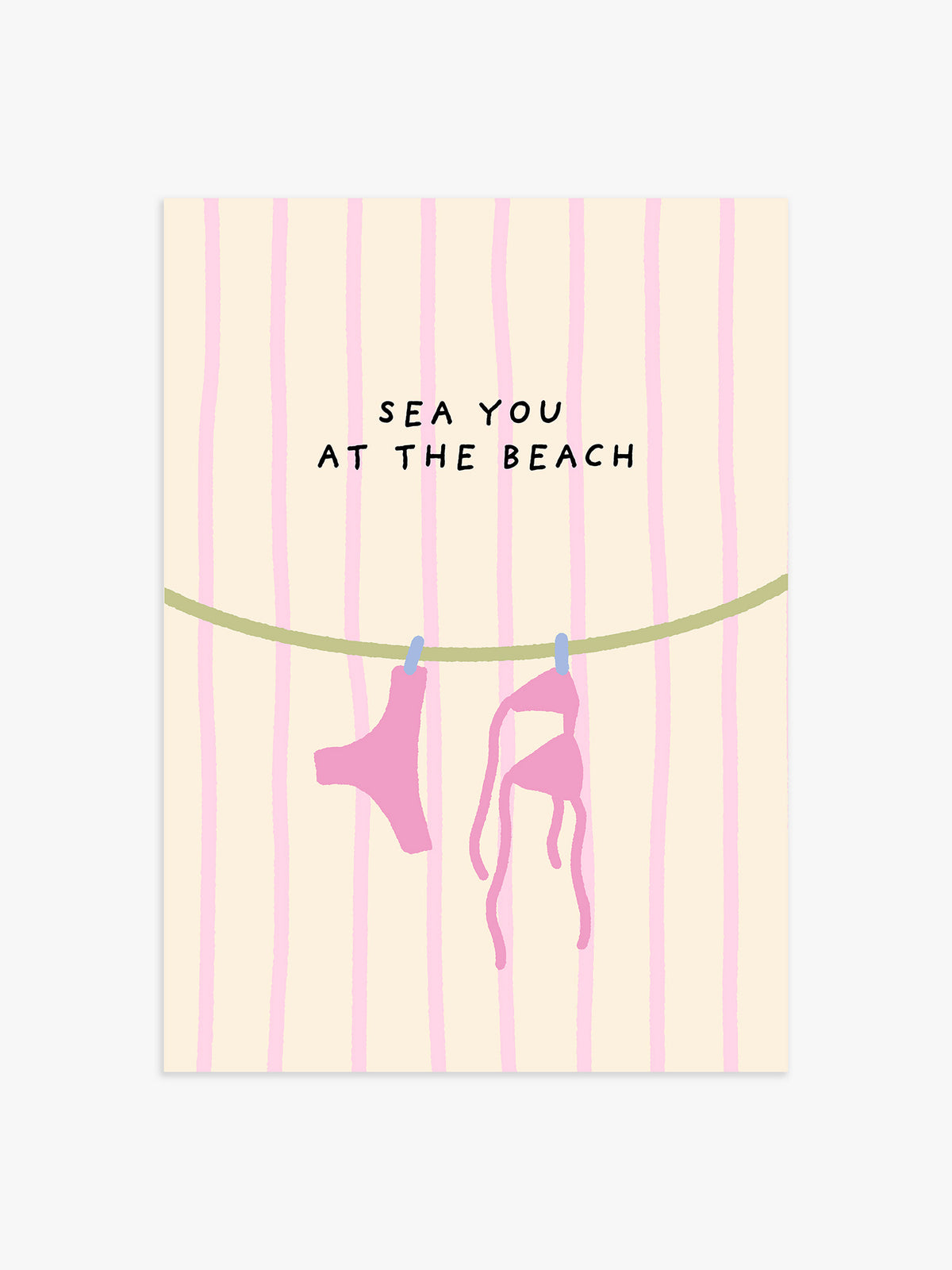 Sea you at the Beach Bikini Poster - 60x90 cm