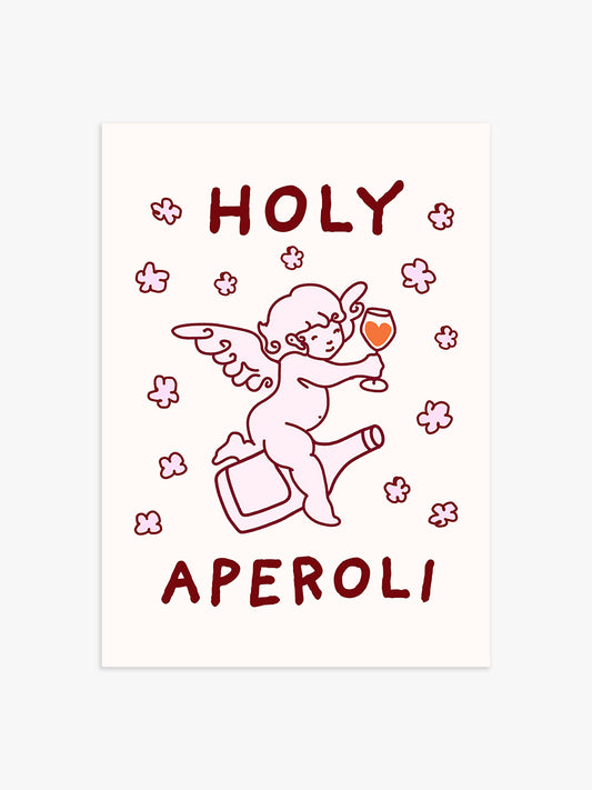 Holy Aperoli Poster in Rosa