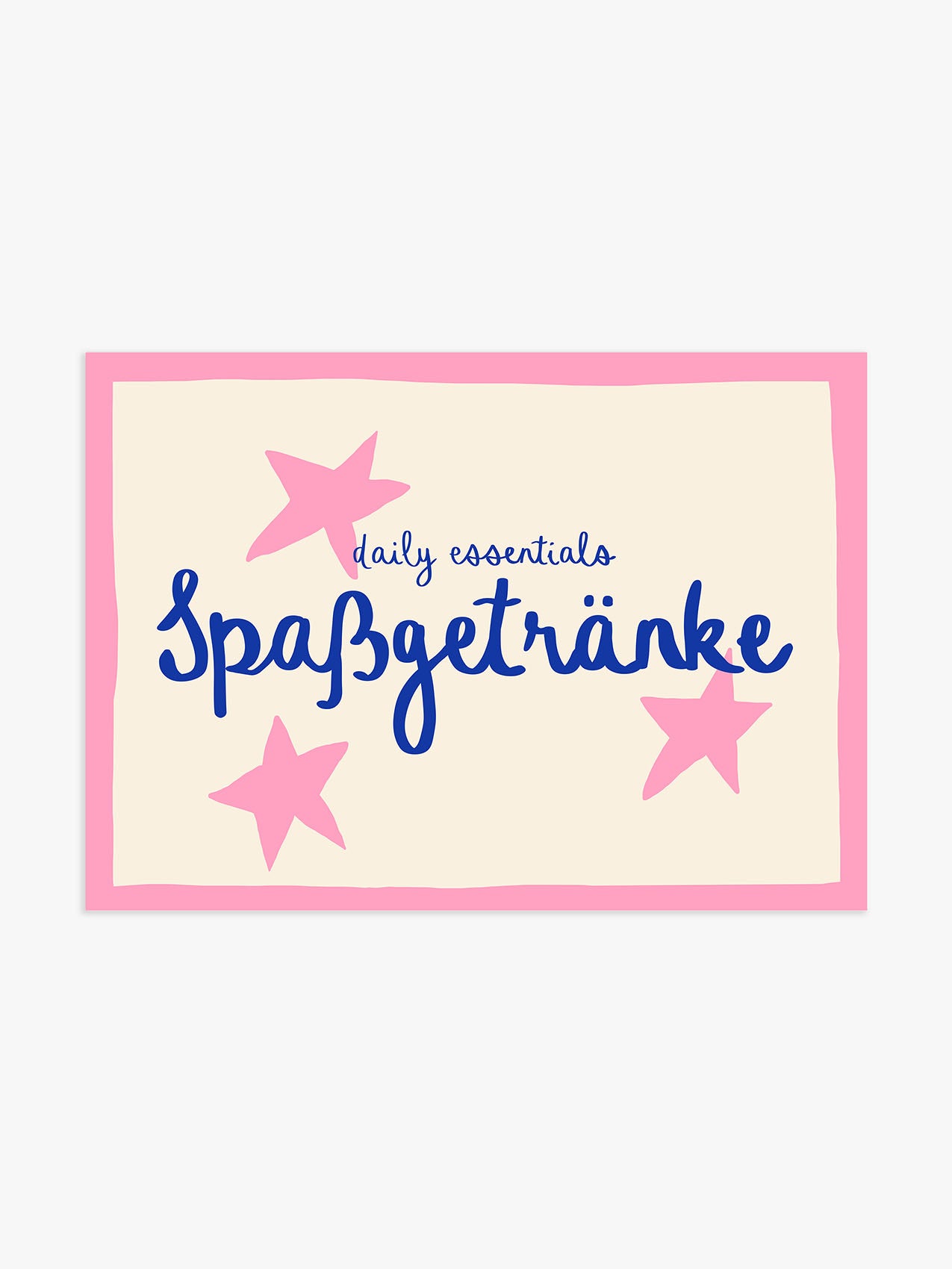 Spaßgetränke Poster