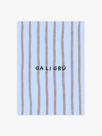 Galigrü Poster in braun-blau