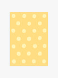 Polka Dot Poster in Gelb & Buttergelb