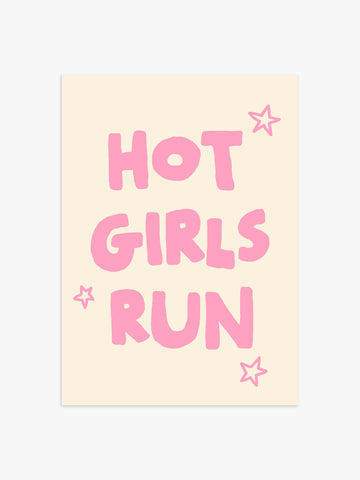 Hot Girls Run Poster