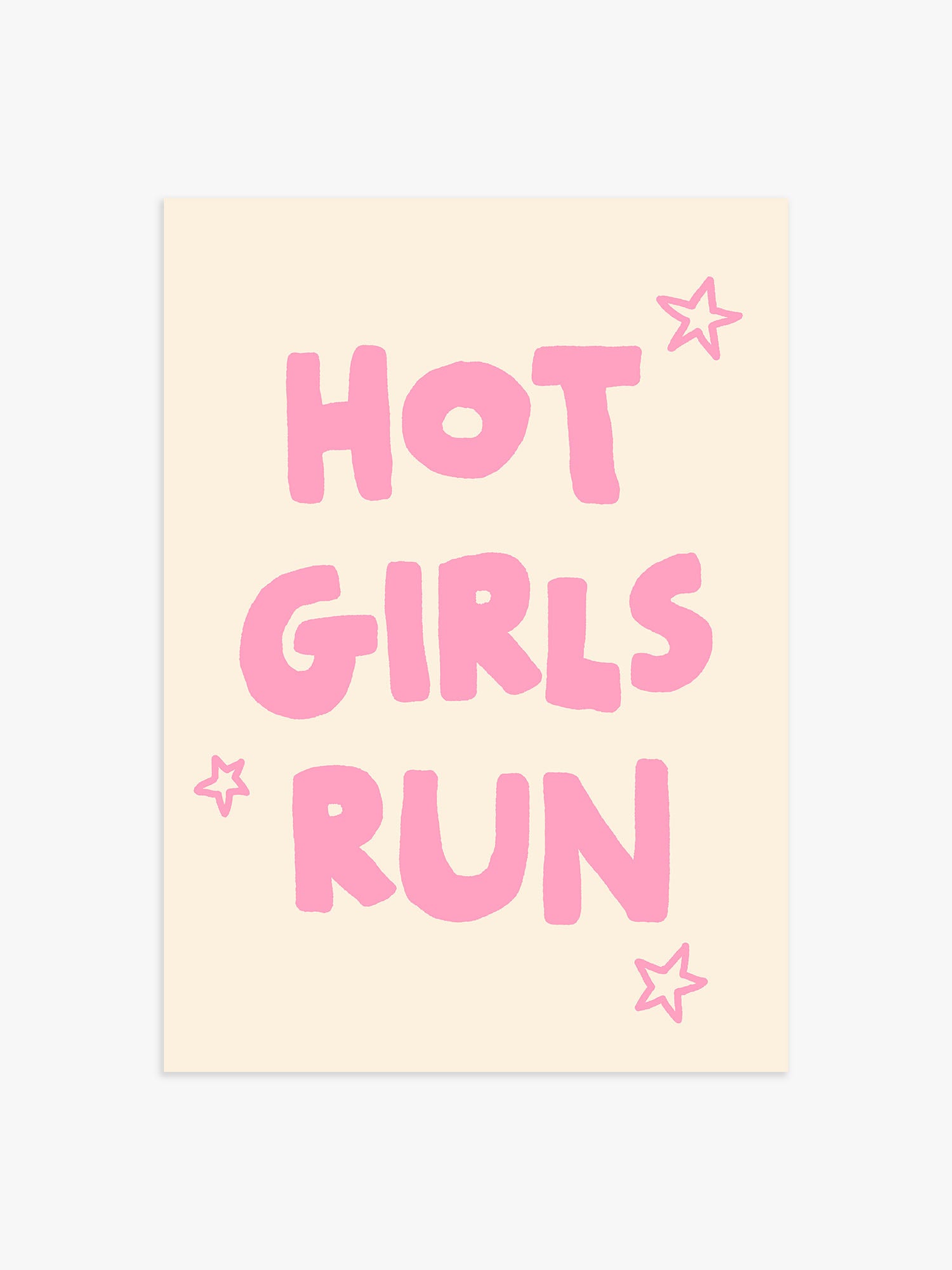 Hot Girls Run Poster