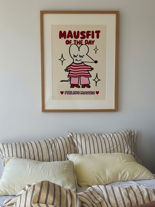 Mausfit of the day Poster