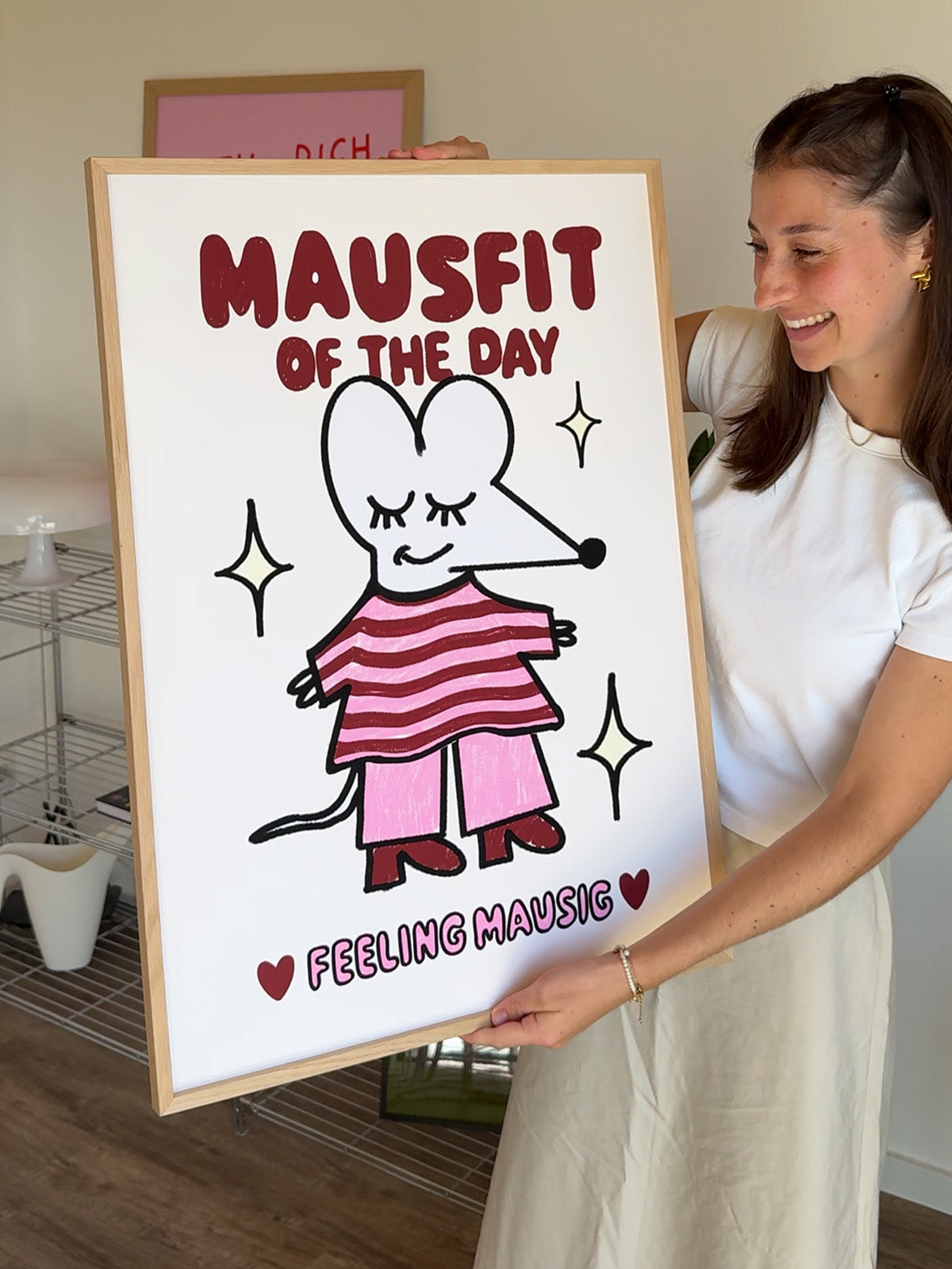 Mausfit of the day Poster