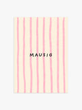 Mausig Poster in rosa-beige