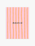 Mausig Poster in rosa-orange