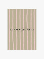 Schmackofatz Poster in rosa-grün
