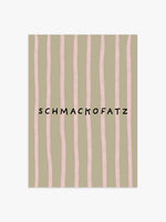 Schmackofatz Poster in rosa-grün