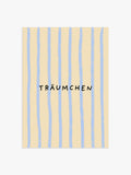 Träumchen Poster in blau-gelb