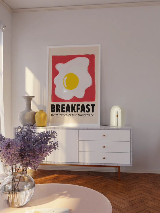 Breakfast with you Poster