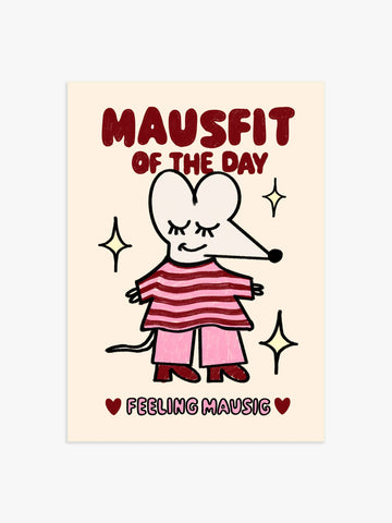 Mausfit of the day Poster